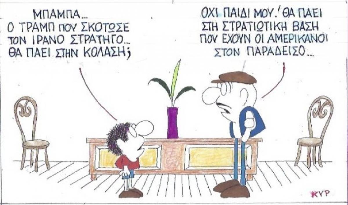 Ο Τραμπ σε στρατιωτική βάση στον παράδεισο