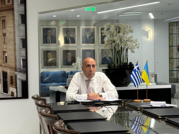 Μπρατάκος: Το ΕΒΕΑ ενισχύει τις οικονομικές συνεργασίες με την Ουκρανία