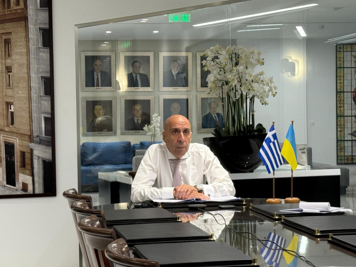 Μπρατάκος: Το ΕΒΕΑ ενισχύει τις οικονομικές συνεργασίες με την Ουκρανία