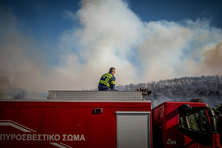 Πολύ υψηλός κίνδυνος πυρκαγιάς σε Βόρειο και Ανατολικό Αιγαίο και Κρήτη