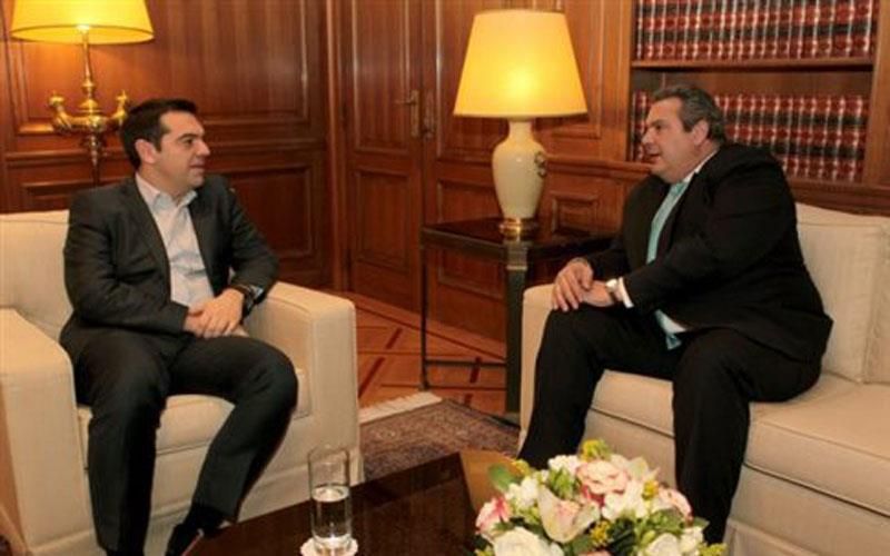 Τσίπρας-Καμμένος: Χρειάζεται εθνική γραμμή στο Κυπριακό