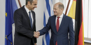 Ο Μητσοτάκης ενημέρωσε τον Σολτς για την τουρκική προκλητικότητα