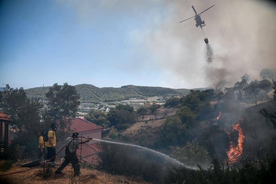 Αντιπεριφερειάρχης Δυτ.Αττικής-Πυρκαγιά Βίλια:Μπορεί να γίνει Εύβοια, αν ξεφύγει η φωτιά