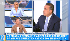 Παπασταύρου: Στοχευμένα μέτρα στήριξης – Σημαντική αύξηση επιδόματος πετρελαίου θέρμανσης