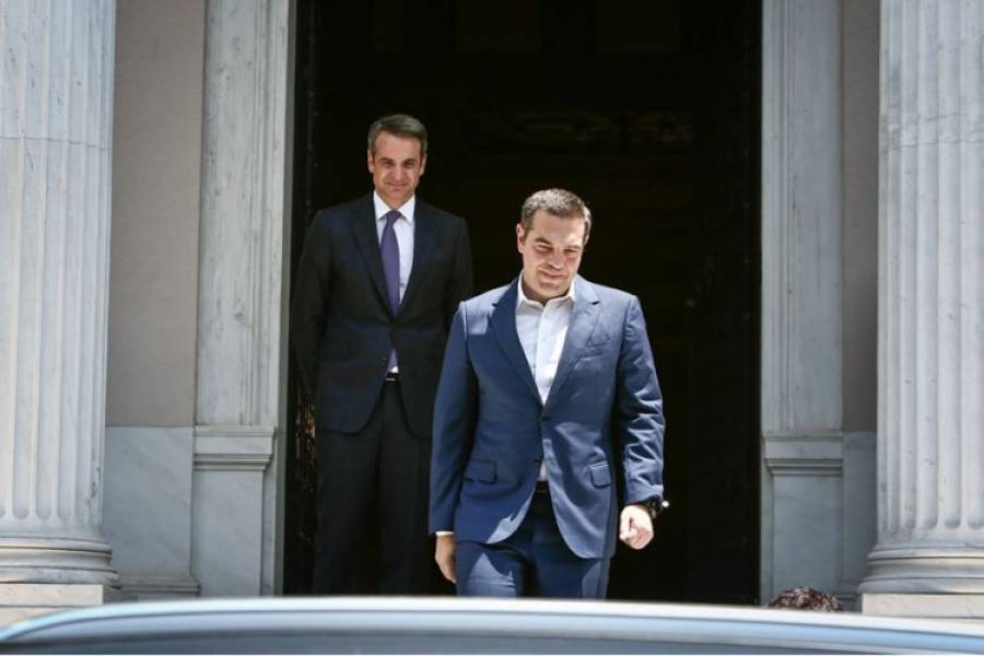 Τσίπρας «προβληματισμένος από τις εξελίξεις», μετά τη συνάντηση με Μητσοτάκη