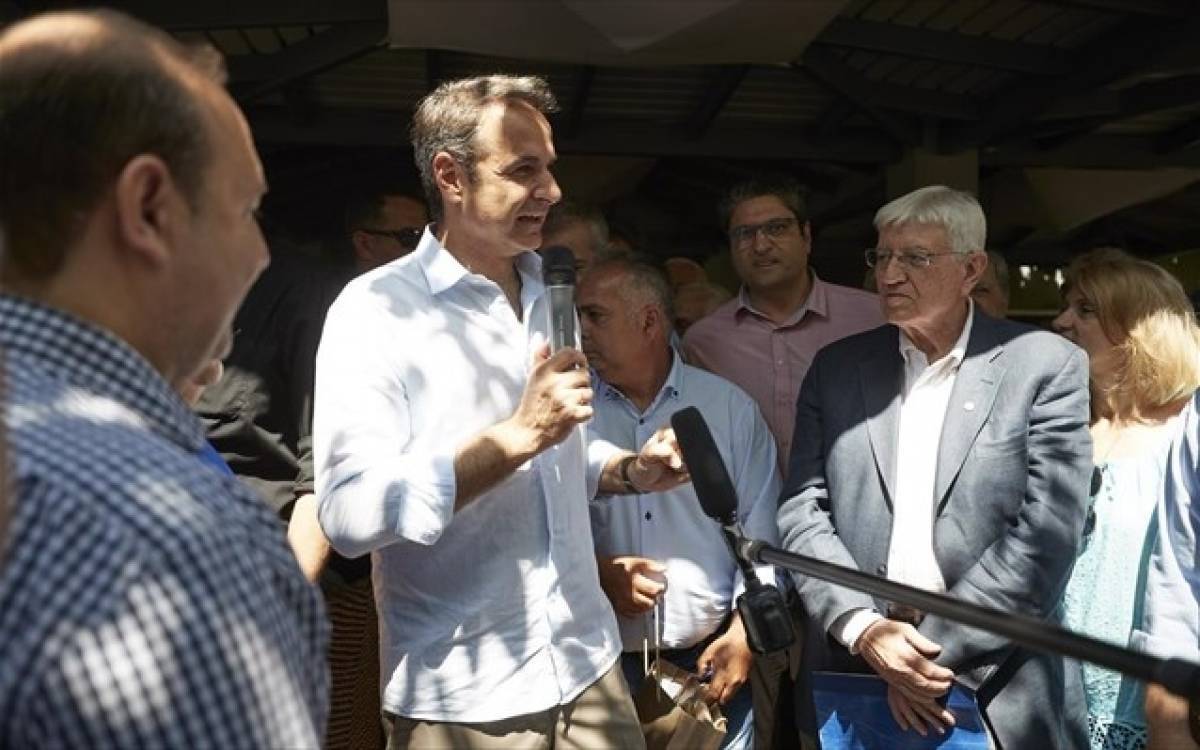 Μητσοτάκης: Η μόνη σίγουρη επιλογή είναι η στήριξη στη ΝΔ