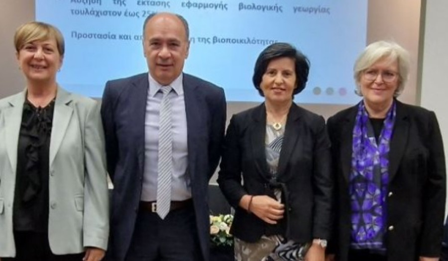 Καλογήρου: Ψηλά στην ατζέντα η Πράσινη Συμφωνία-Νέο αγροτικό παραγωγικό μοντέλο