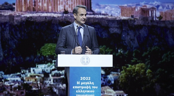Μητσοτάκης: Με έσοδα €18 δισ. η μεγάλη επιστροφή του ελληνικού τουρισμού