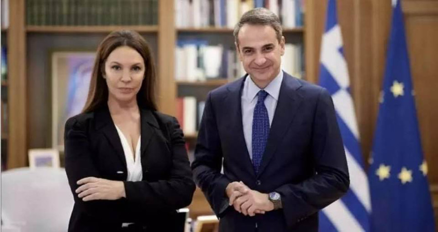 Συνάντηση Κυριάκου Μητσοτάκη - Βάνας Μπάρμπα με… βαριά ατζέντα