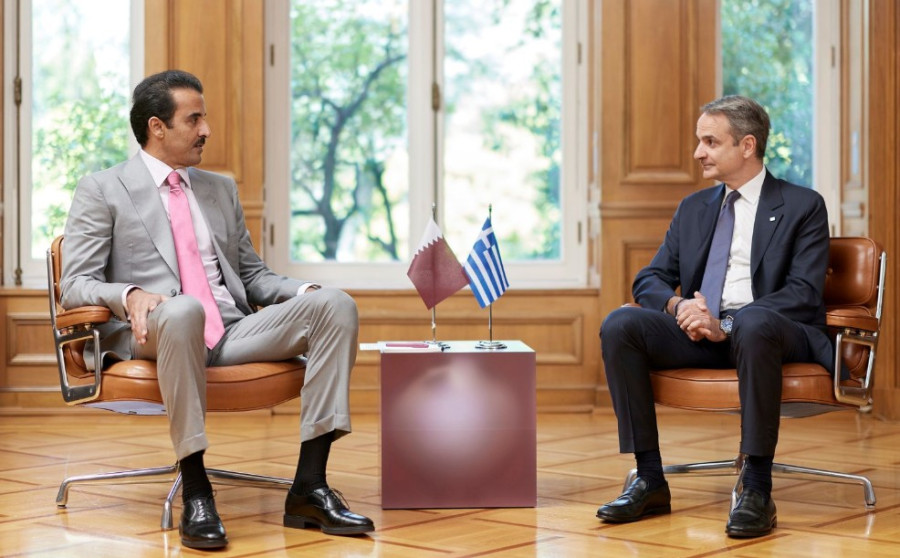 Μητσοτάκης – Εμίρης Κατάρ: «Σήμα» για νέες επενδύσεις – Η ελληνική οικονομία στο επίκεντρο
