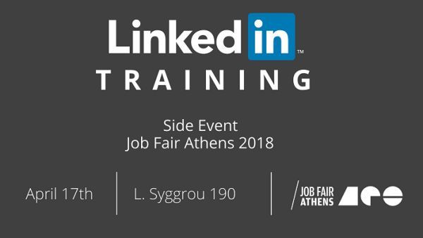 Τα do’s and dont’s του LinkedIn στο Job Fair Athens