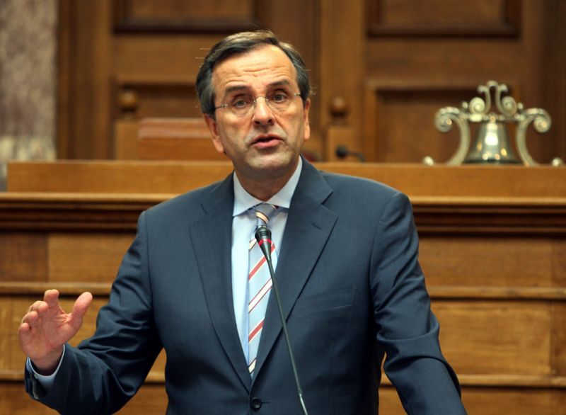 Ο ΣΥΡΙΖΑ ξαναφέρνει στο στόμα των ξένων τη λέξη Grexit, τονίζει ο Αντ. Σαμαράς