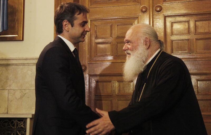 Τι είπαν Μητσοτάκης-Ιερωνύμος για χωρισμό κράτους-Εκκλησίας και Θρησκευτικά