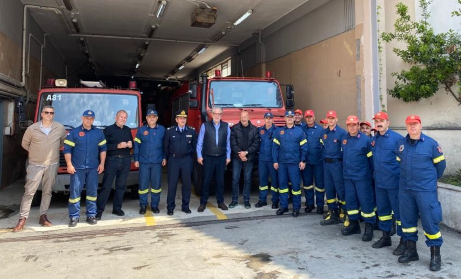Σε Σάμο και Ικαρία για την αντιπυρική περίοδο ο Στυλιανίδης