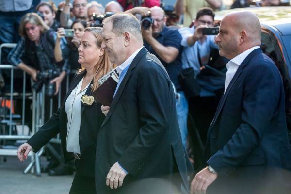 Aπαγγέλθηκαν κατηγορίες στον Γουάινσταϊν για βιασμό