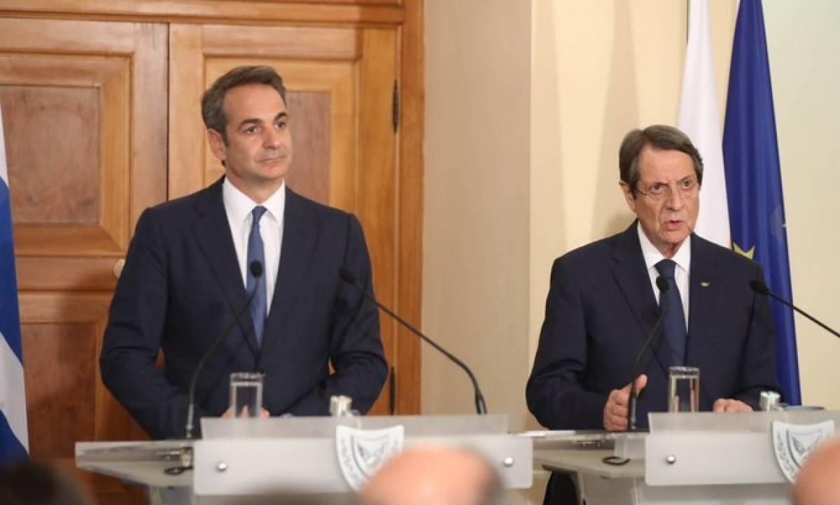 Τηλεφωνική επικοινωνία Μητσοτάκη - Αναστασιάδη