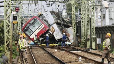 Ιαπωνία: 30 τραυματίες από σύγκρουση τρένου με φορτηγό