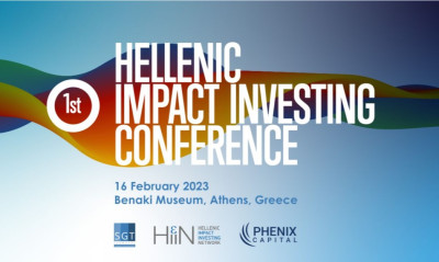 Το πρώτο συνέδριο αποκλειστικά για Impact Investing στην Ελλάδα