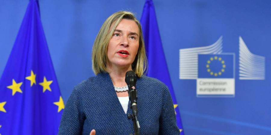 Μογκερίνι: Ομόφωνη δέσμευση για εμπάργκο εξαγωγής όπλων στην Τουρκία
