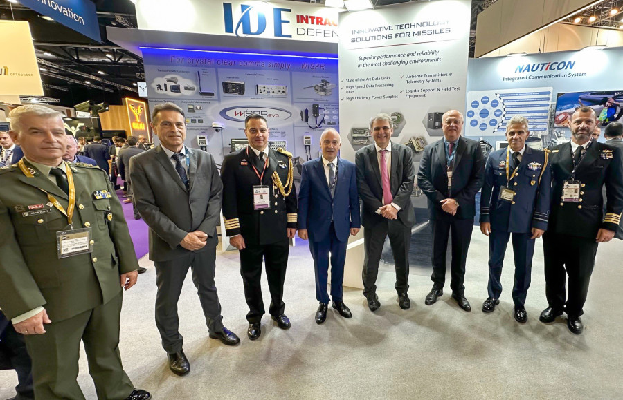 H IDE συμμετείχε στη Διεθνή Έκθεση «DSEI 2025»