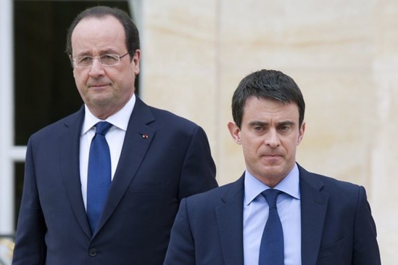 Reuters: «Καταρρέει» η δημοτικότητα Ολάντ και Βαλς