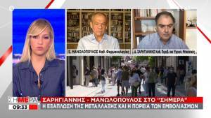Σαρηγιάννης: Κορύφωση αριθμού κρουσμάτων κορονοϊού στις 12 Αυγούστου