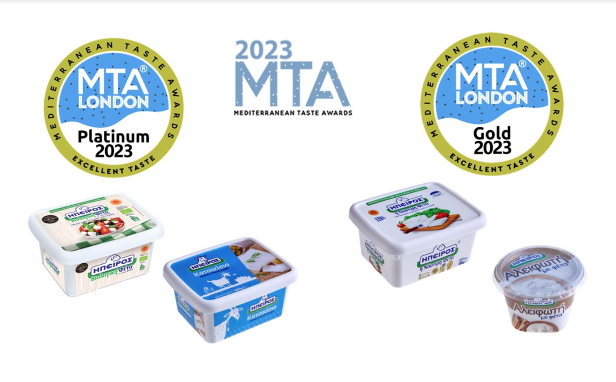 6 προϊόντα ΗΠΕΙΡΟΣ διακρίθηκαν στα φετινά Mediterranean Taste Awards