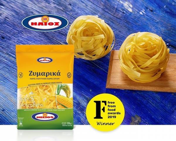 ΗΛΙΟΣ: Βράβευση στον διαγωνισμό Free From Food Awards Germany 2019