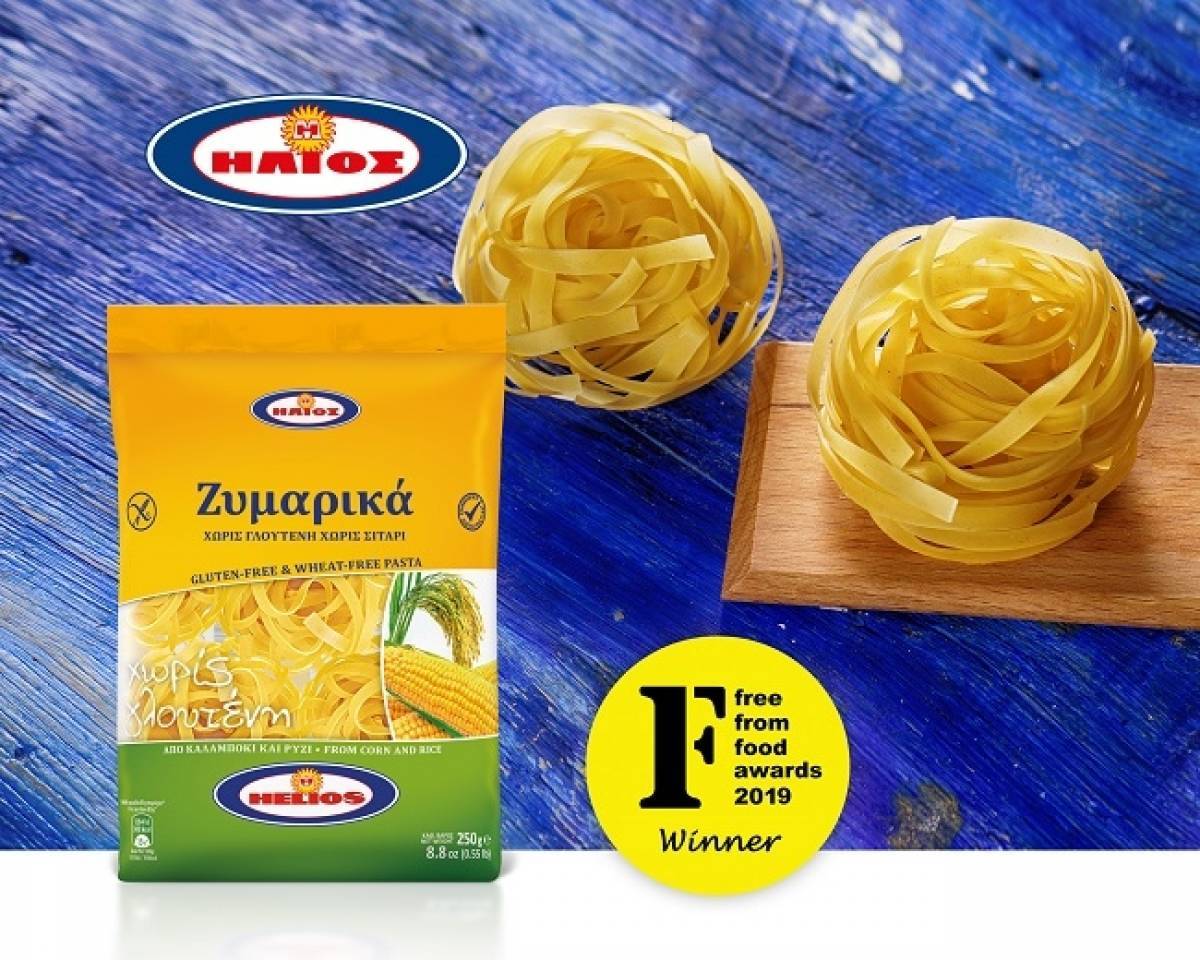 ΗΛΙΟΣ: Βράβευση στον διαγωνισμό Free From Food Awards Germany 2019