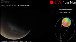 Ιστορική live μετάδοση εικόνων από τον πλανήτη Άρη
