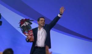 Ένα γλαστράκι για τον Πρωθυπουργό