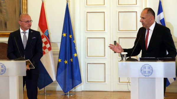 Γεραπετρίτης με Κροάτη ΥΠΕΞ: Η Μεσόγειος δεν θα γίνει θέατρο πολεμικών επιχειρήσεων