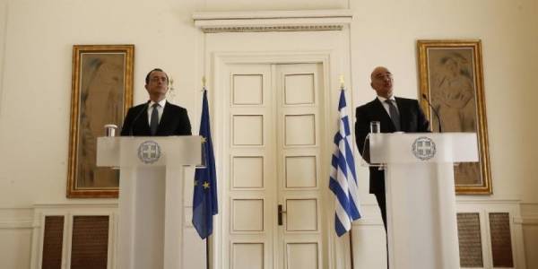 Δένδιας-Χριστοδουλίδης: Σημαντικό η ΕΕ να στέλνει σωστά μηνύματα στην Τουρκία