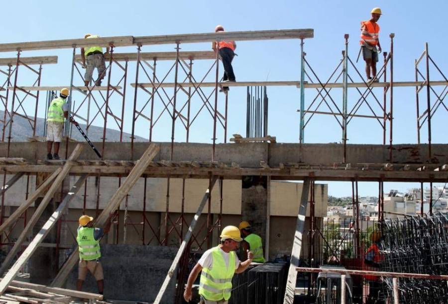 ΕΛΣΤΑΤ: «Εκτόξευση» 55% στην οικοδομική δραστηριότητα τον Ιανουάριο