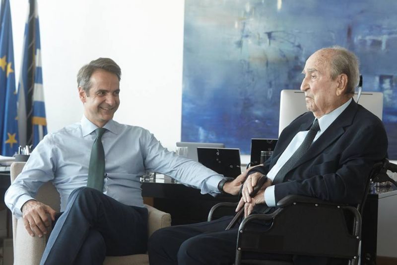 Τα νέα γραφεία της ΝΔ επισκέφθηκε ο Κωνσταντίνος Μητσοτάκης (photos)