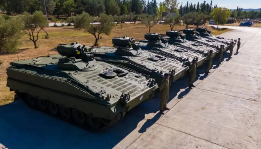 Στην Ελλάδα τα πρώτα έξι τεθωρακισμένα Marder 1A3