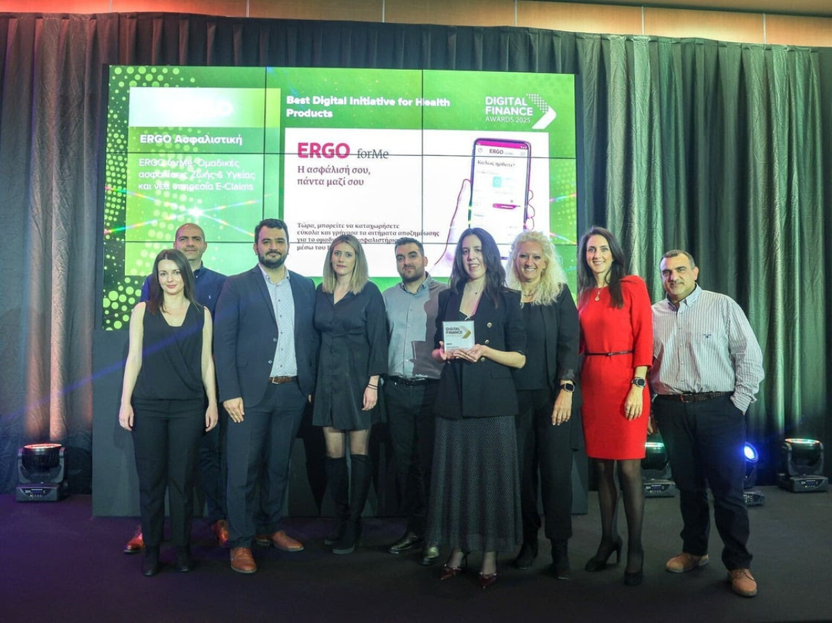 Τριπλή διάκριση στα Digital Finance Awards 2025 για ERGO Ασφαλιστική