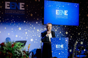 Ο Πρόεδρος της Ελληνικής Ένωσης Επιχειρηματιών, κος Κρίστιαν Χατζημηνάς