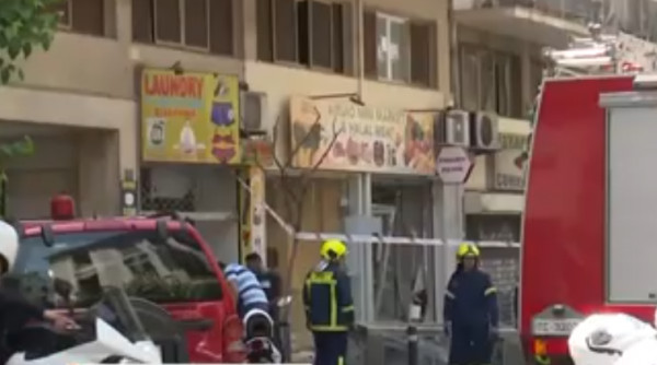 Έκρηξη σε μίνι μάρκετ στο κέντρο της Αθήνας- Ένας τραυματίας
