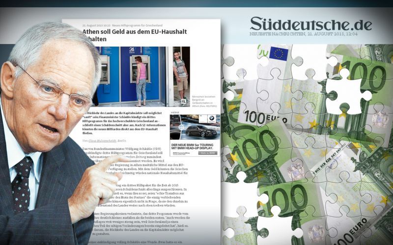 Süddeutsche Zeitung: "Η Ελλάδα δεν μπορεί να ανασυγκροτηθεί μόνο με χρήματα"