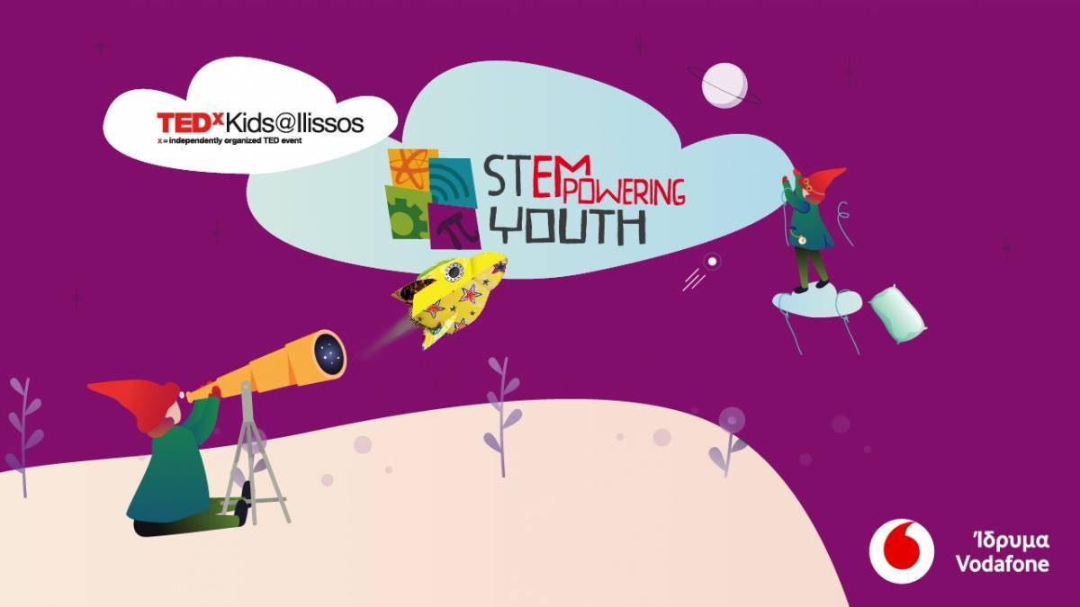 Το Ίδρυμα Vodafone ταξίδεψε στον χρόνο τουTEDxKids@Ilissos!