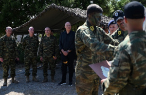Δένδιας από Λιτόχωρο: Θέλουμε τους καλύτερους στις Στρατιωτικές Σχολές