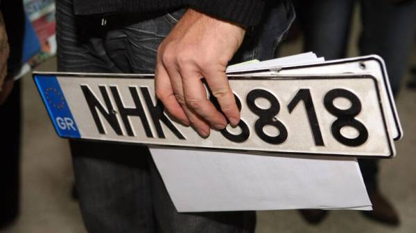 Επιστροφή πινακίδων και αδειών οδήγησης για τις εκλογές