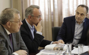 Τις πληγείσες περιοχές σε Φθιώτιδα και Εύβοια επισκέφτηκαν Σταϊκούρας-Ταχιάος