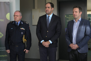 Κεφαλογιάννης: Εγκαινίασε Κόμβο Αντιμετώπισης Κρίσεων στις εγκαταστάσεις της Πυροσβεστικής Χαλανδρίου