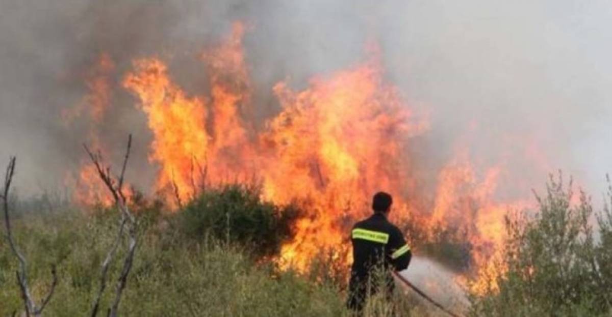 Φωτιά στο Νέο Ικόνιο Κερατσινίου