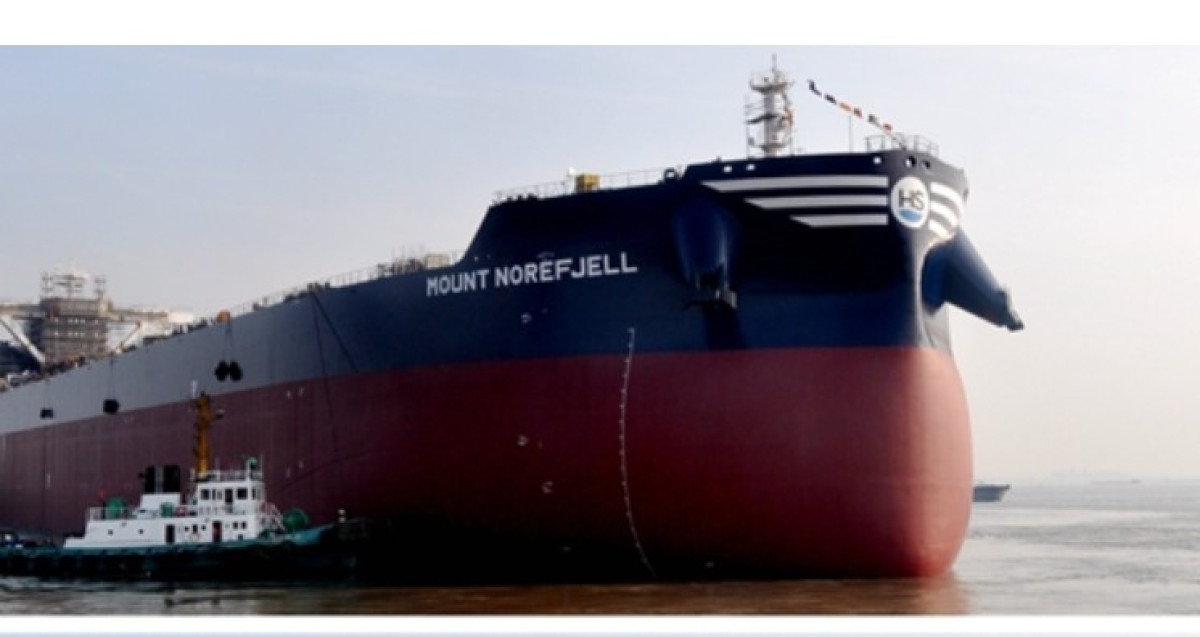 Himalaya Shipping: Παρέλαβε το πρώτο από τα 12 νεότευκτα newcastlemaxes