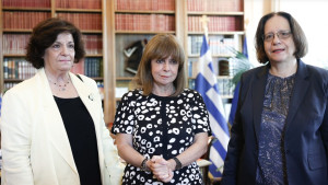Συνάντηση Σακελλαροπούλου με τη νέα ηγεσία του Αρείου Πάγου