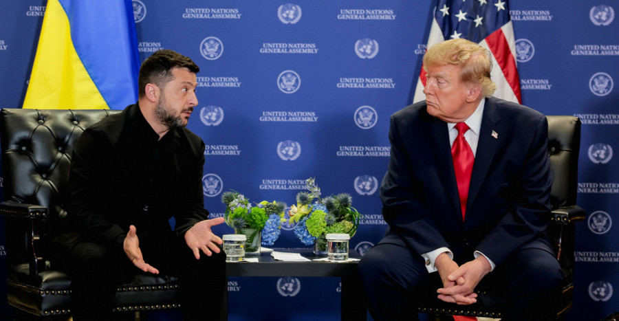 Ζελένσκι στο CNN: Δεν υπάρχει τίποτα προσωπικό μεταξύ εμού και του Τραμπ