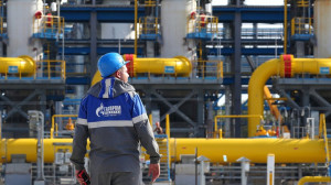 Gazprom: Αμετάβλητες οι ροές φυσικού αερίου στην Ευρώπη μέσω Ουκρανίας